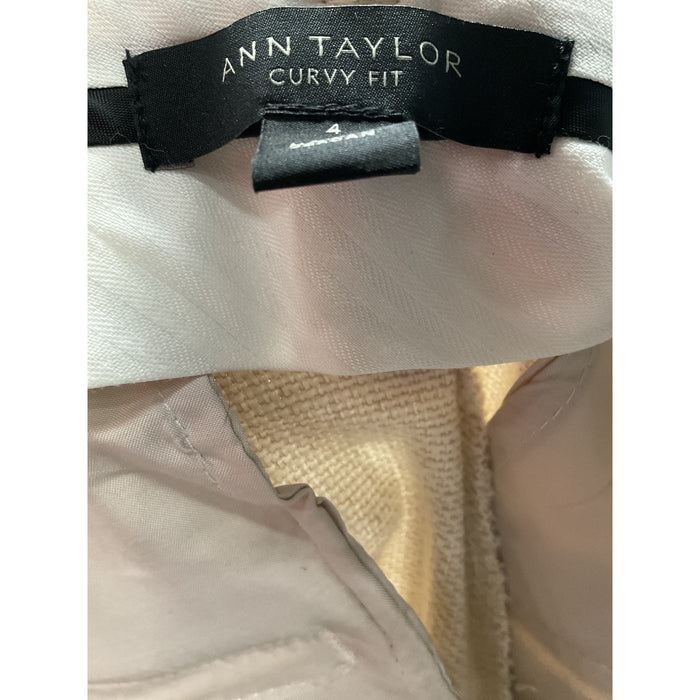 Ann Taylor Beige Dress Pants - Size 4