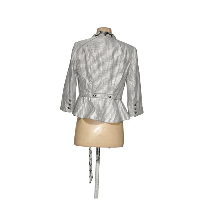 WHBM Gray Blazer - Size 4