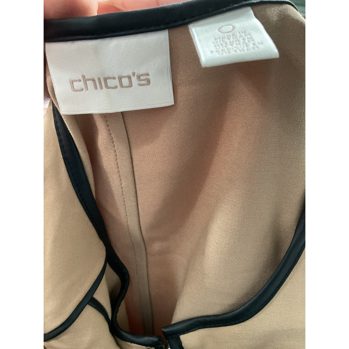 Chico's Brown Cotton Jacket