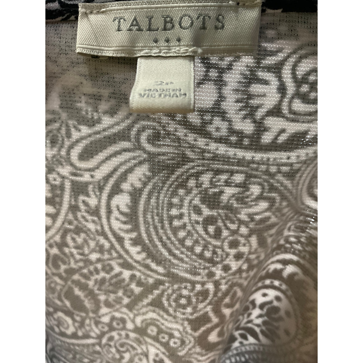 Multicolor Talbots Floral A-Line Dress