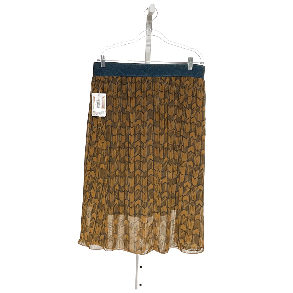 Lularoe Brown XL A-Line Chiffon Skirt