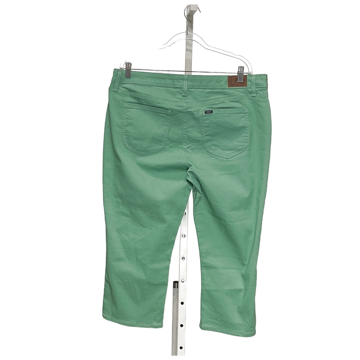 Lee Capri Pants - Green, Plus Size 18