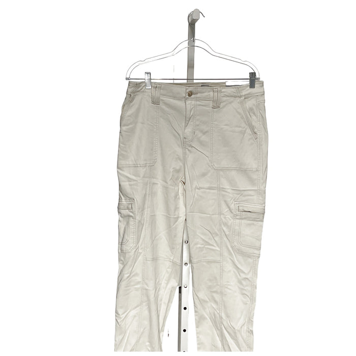 Chico's Cream Cargo Pants