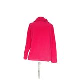 Calvin Klein Pink Fleece Full Zip Sweater