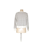 Tahari Medium Beige Striped Sweater