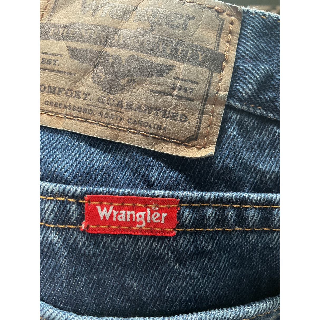 Wrangler Men's Blue Jeans