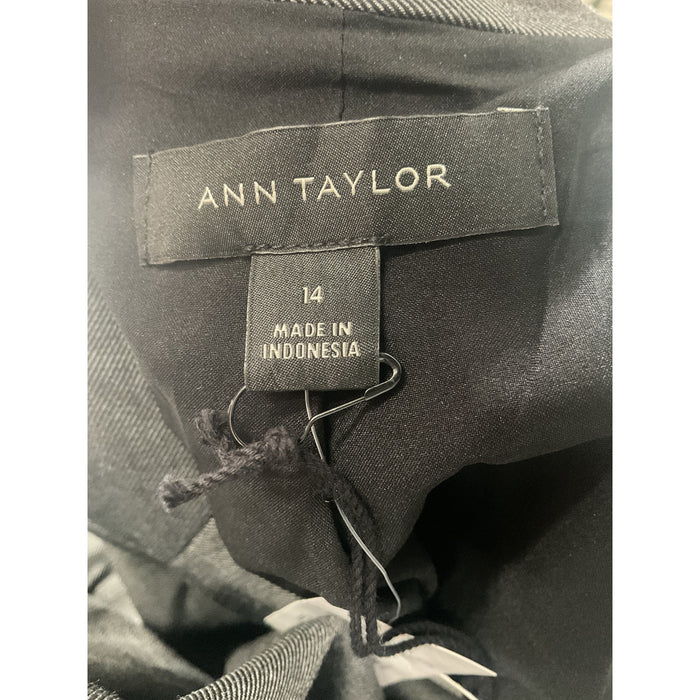 Ann Taylor Gray Blazer Size 14