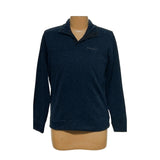 Eddie Bauer Henley Sweatshirt - Blue