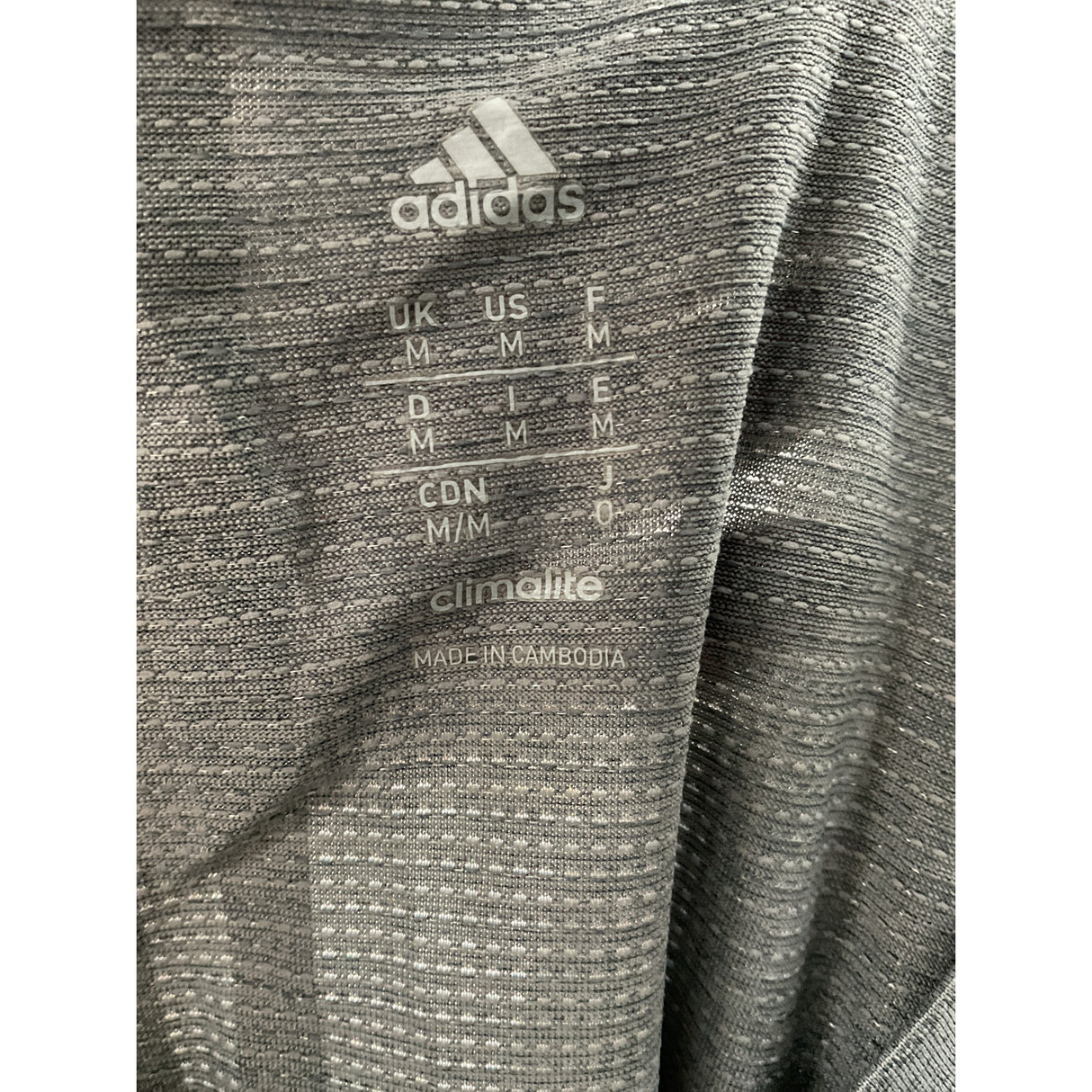 Men's Activewear Top - adidas Gray