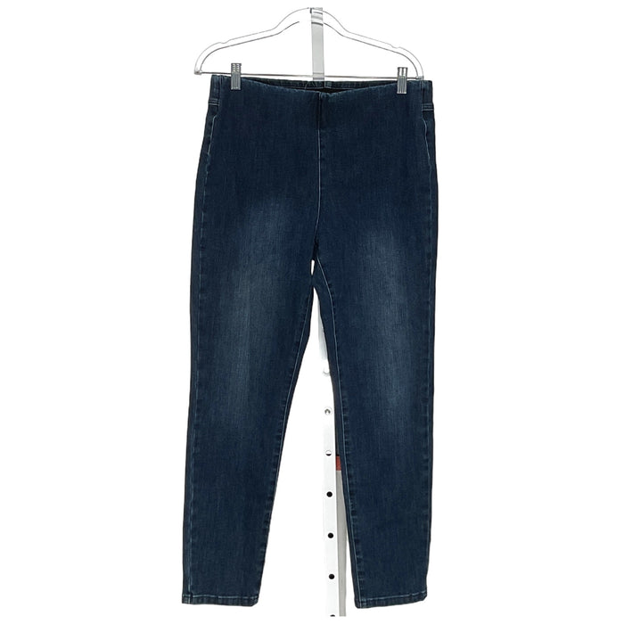 Soft Surroundings Women's Blue Straight Jeans