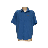 Orvis Blue Men's Short Sleeve Button-Up