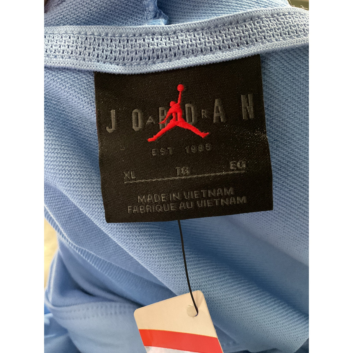 Blue Air Jordan Polyester Hoodie XL