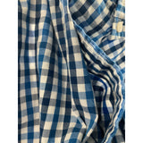 J. Crew Blue Gingham Dress Shirt - Men's L