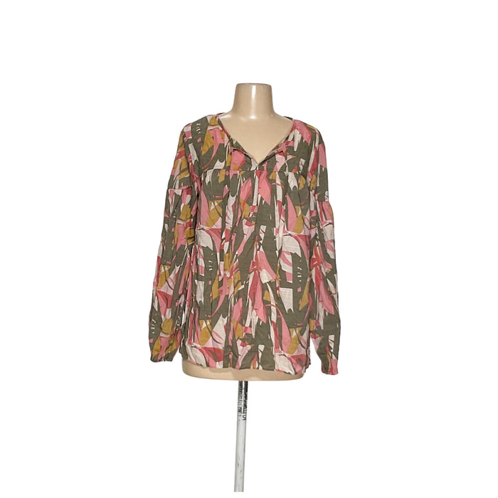 Nine West Multicolor Rayon Blouse - Women's Medium