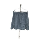 LOFT Gray A-Line Skirt, Size L