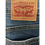 Levi's Women's Blue Cotton Straight Jeans