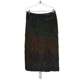 Lauren Ralph Lauren 12P Multicolor A-Line Midi Skirt