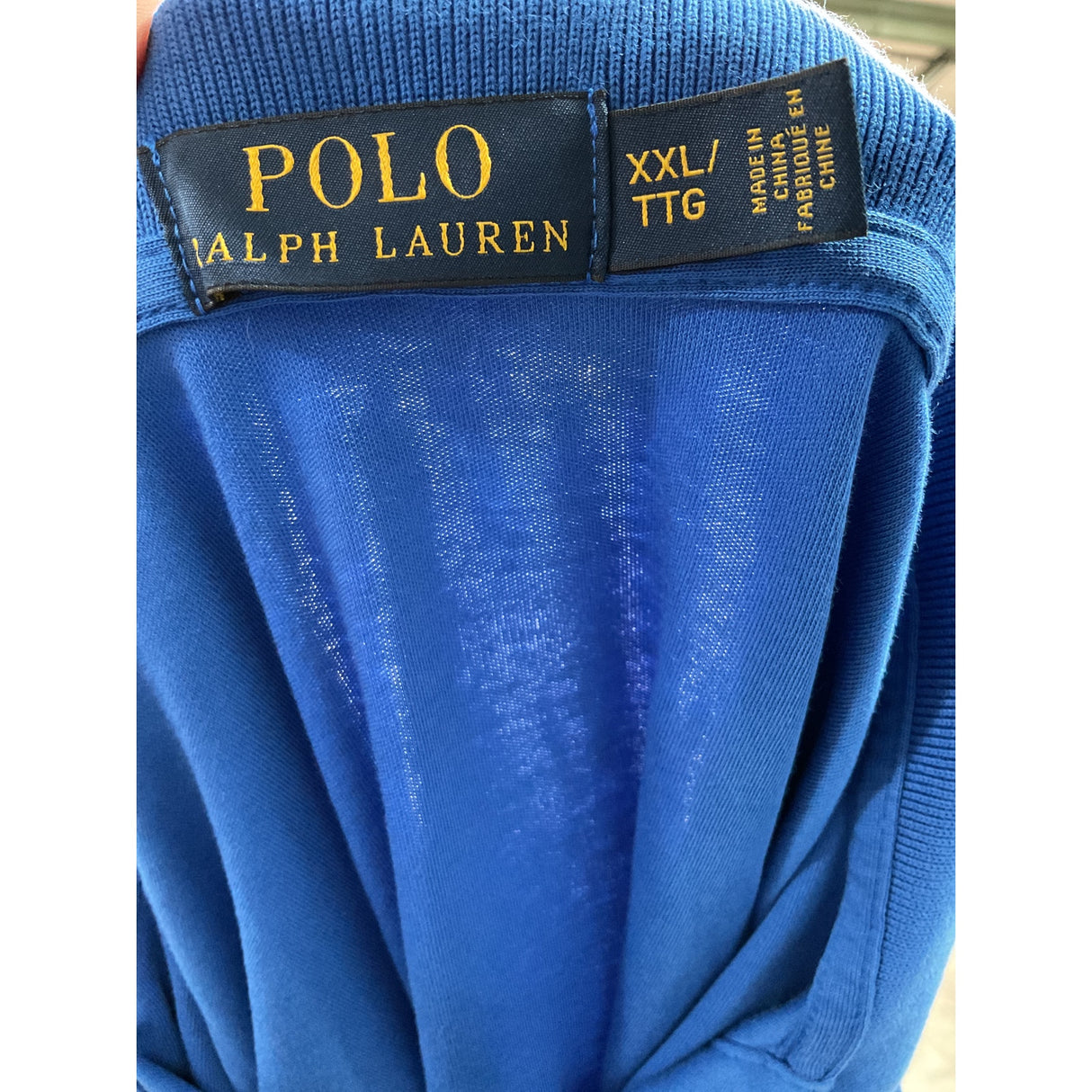 Polo Ralph Lauren Men's Blue Polo Shirt 2XL