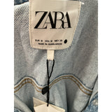 ZARA Blue Shirt Dress, Size M