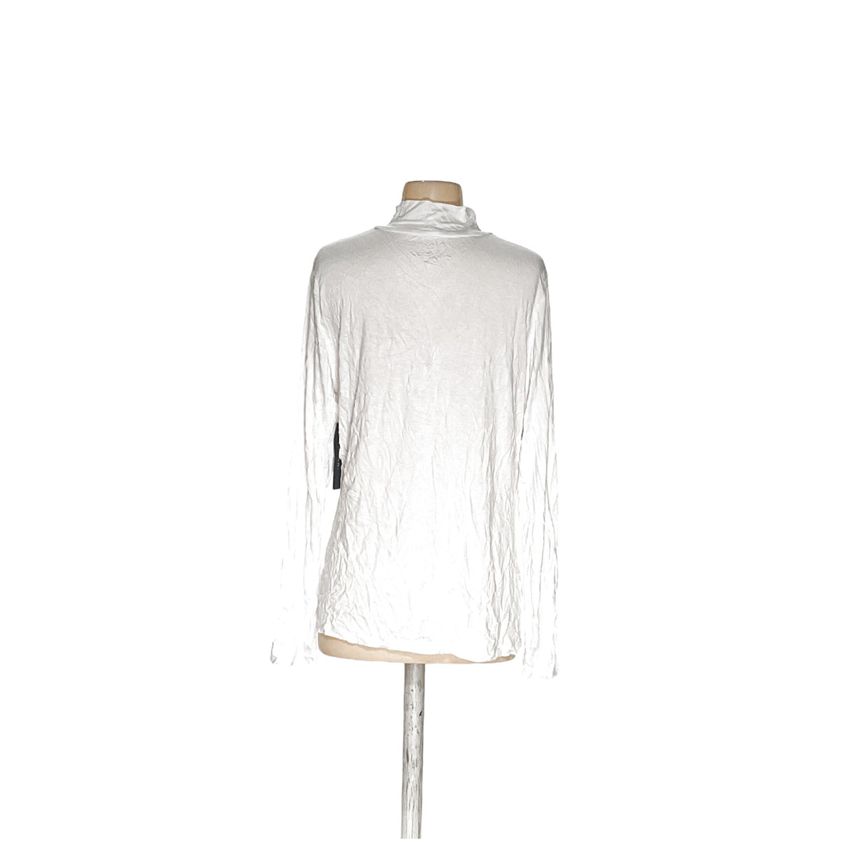 Tahari White Chiffon Blouse XL