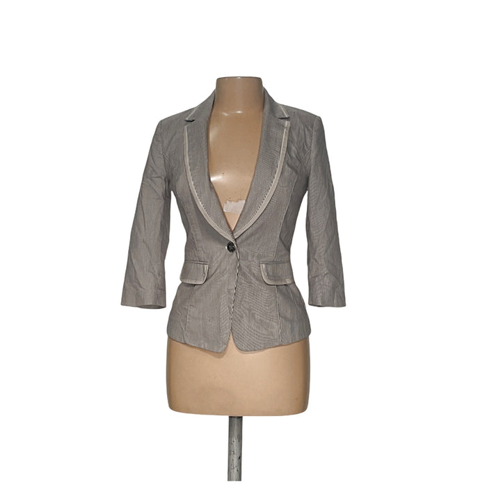 WHBM Beige Blazer - Size 4