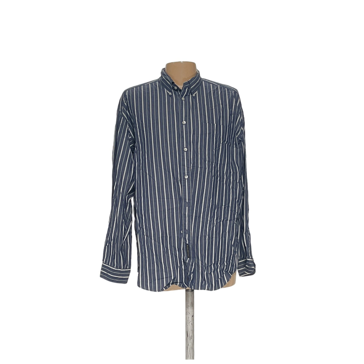 Banana Republic Blue Long Sleeve Button-Up Shirt - XL