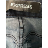 Express Blue Skinny Jeans - Size 4R