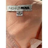 Fashion Nova Pink Blouse - Women's M