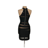 Fashion Nova Black Sheath Midi Dress