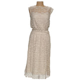 Beige Jessica Howard Blouson Dress