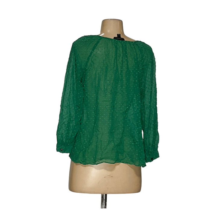 J. CREW Women's Green Blouse Size 2