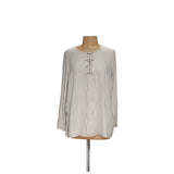 Susan Graver Cream Blouse - Size M