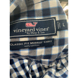 Vineyard Vines Plaid Dress Shirt - Men's L