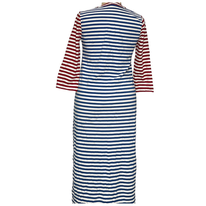 J. Crew Multicolor Long Shift Dress