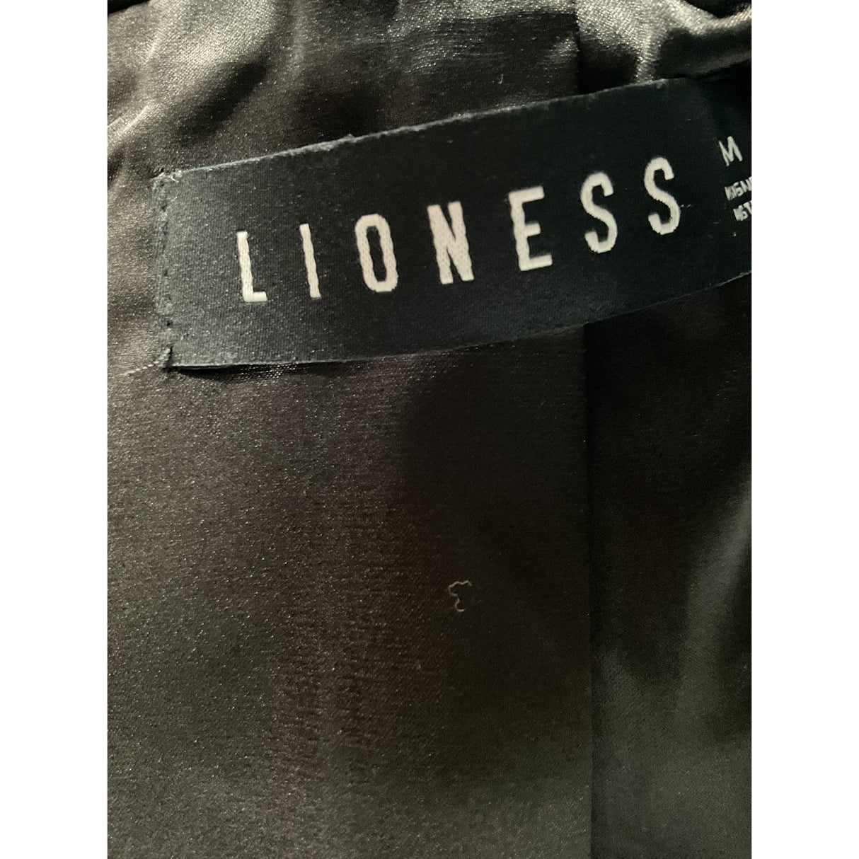 Lioness Black Polyester Basic Jacket - Women's Medium