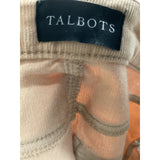 Talbots Beige Corduroy Jegging, Petite 2P