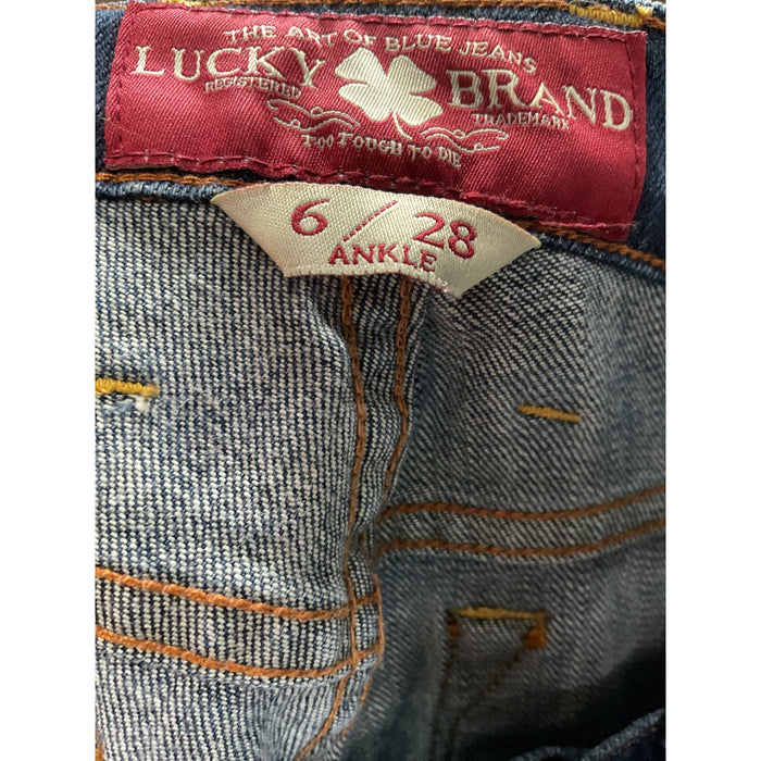 Lucky Brand Blue Ankle Jeans - Women's Size 6