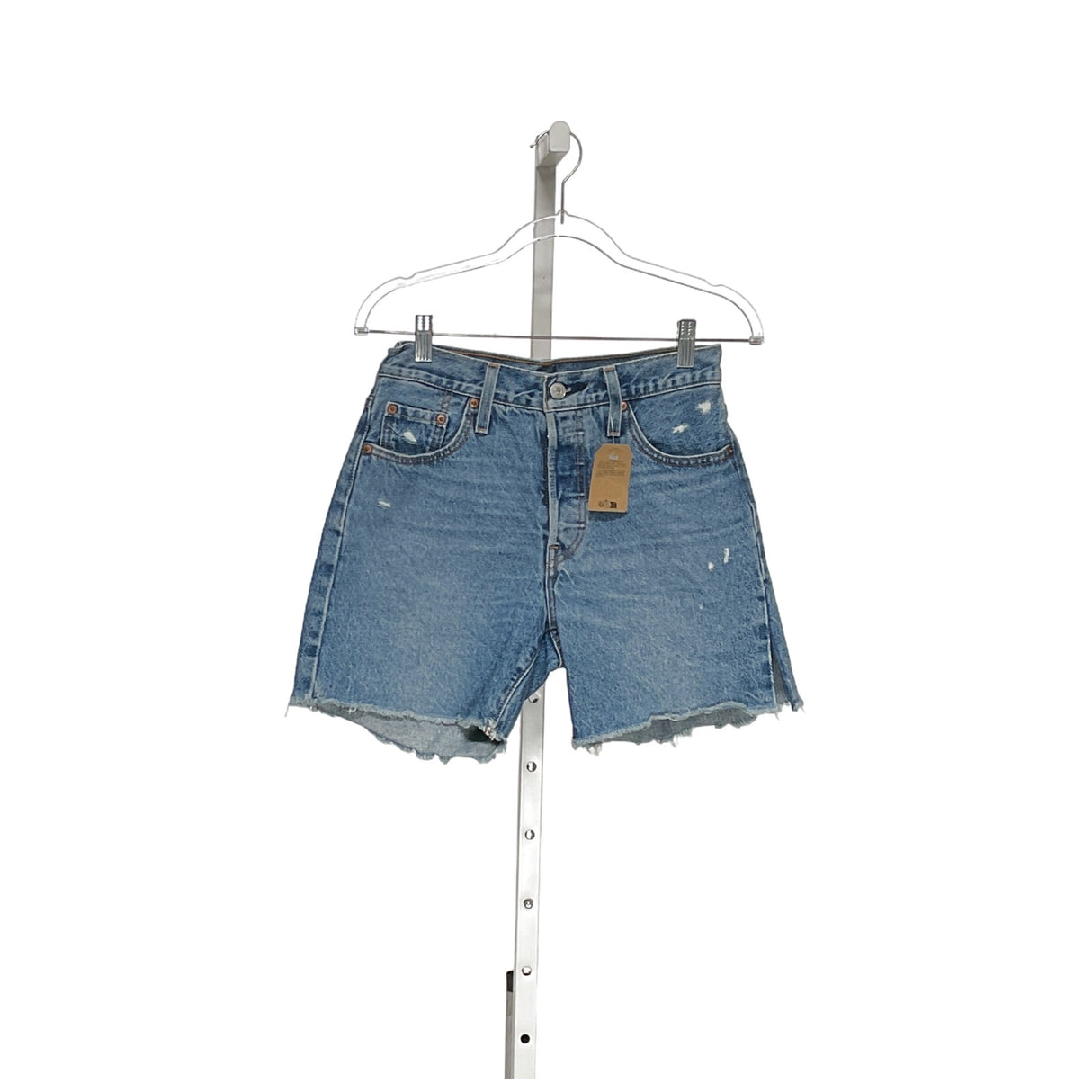 Levi's Women's Blue Bermuda Shorts - Size 25