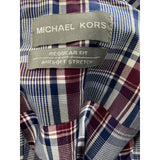 Mens MK Plaid Button-Down Shirt - L