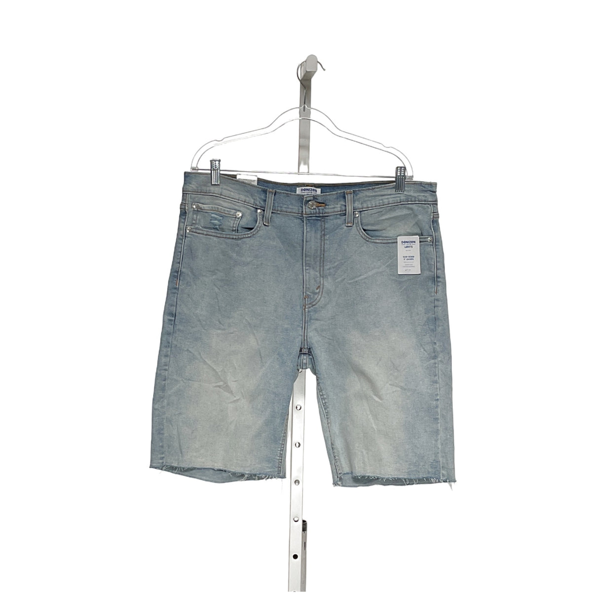 Levi's Blue Men's Cotton Bermuda Shorts - Size 36