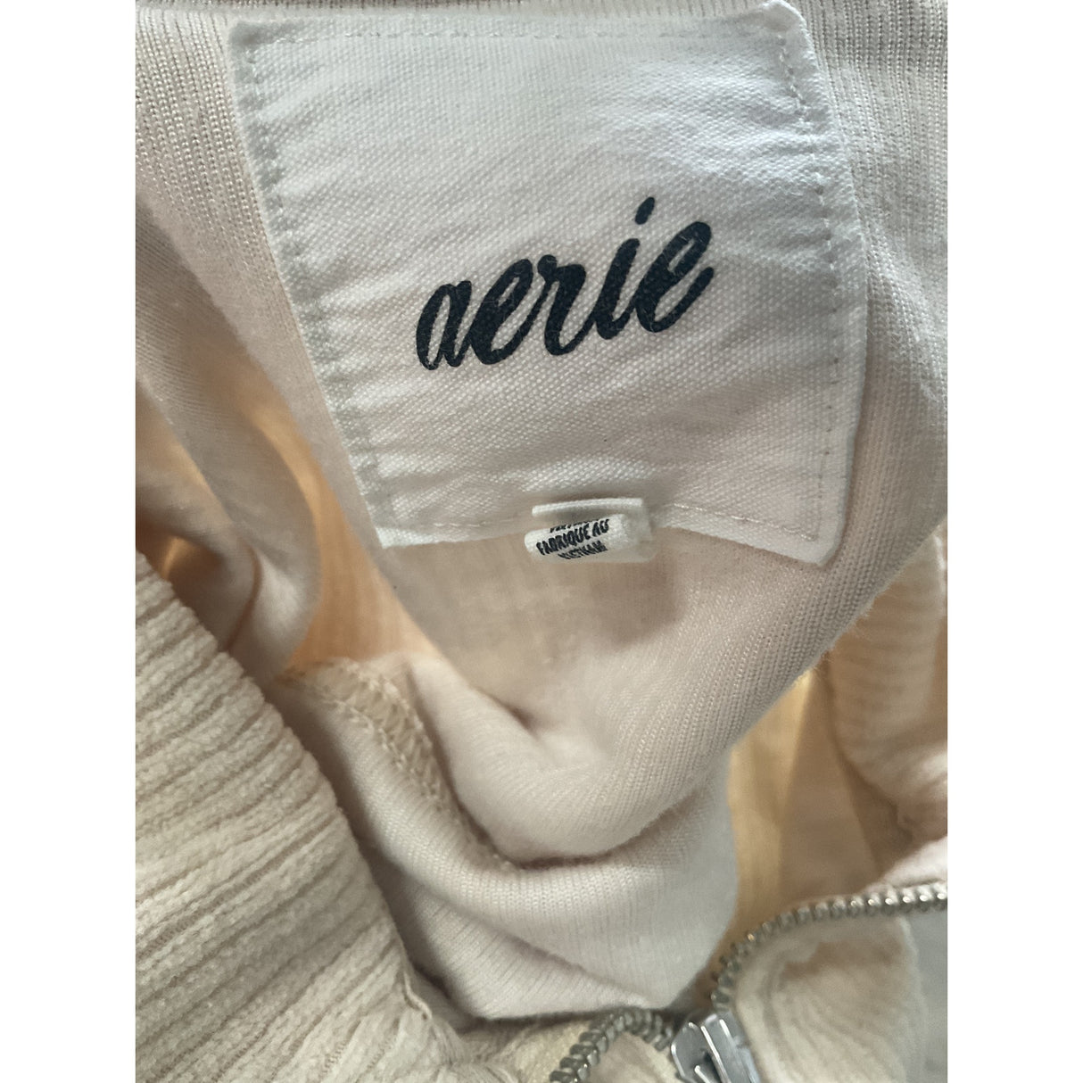 Aerie Women's Cream Basic Jacket - Size M