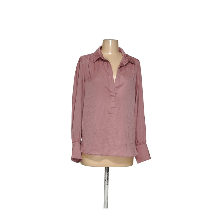 Banana Republic Pink Polyester Blouse - Women's M