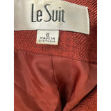 Le Suit Orange Blazer