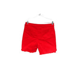 Chico's Red Twill Bermuda Shorts