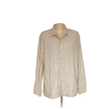 Banana Republic Beige Button-Up XXL