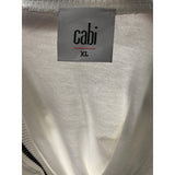 Cabi White Cotton Blouse - Size XL (31 in length, 24 in pit to pit)