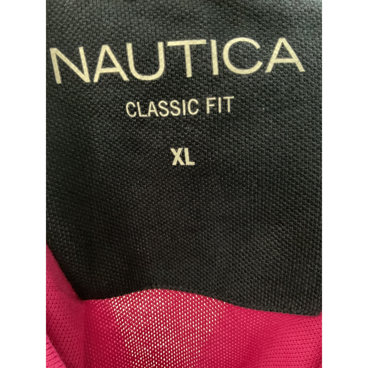 Nautica Pink Men's Polo Shirt