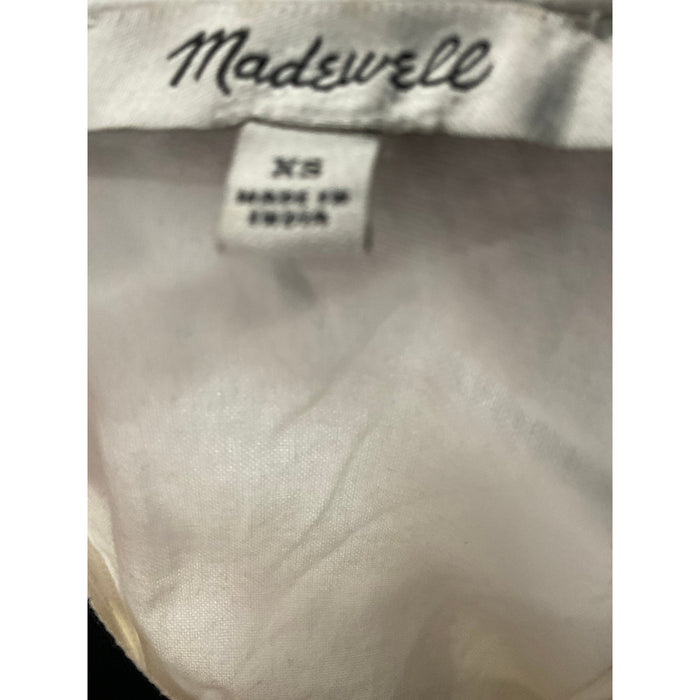 MADEWELL Multicolor XS 100% Cotton Blouse