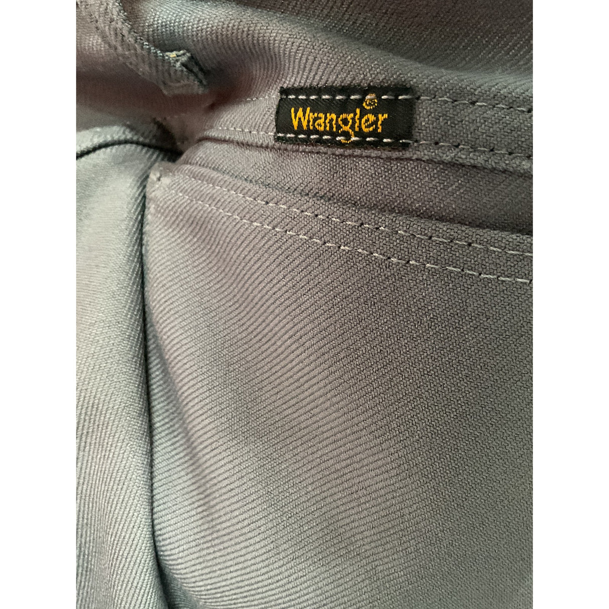 Men's Wrangler Gray Ankle Pants - Size 40