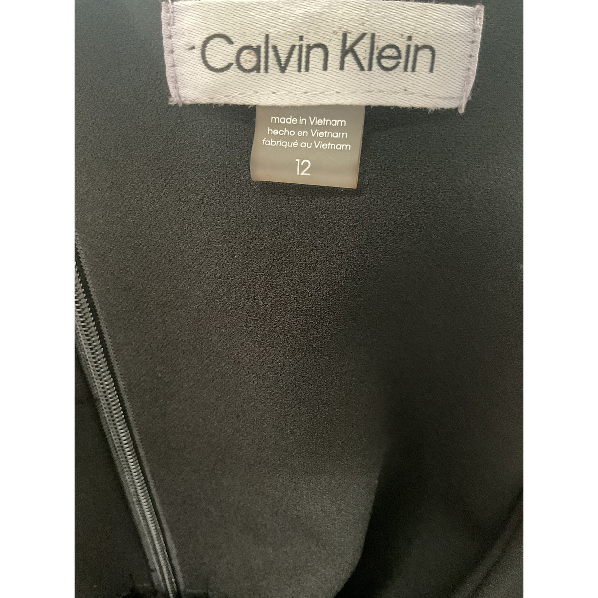 Calvin Klein Black Midi Dress